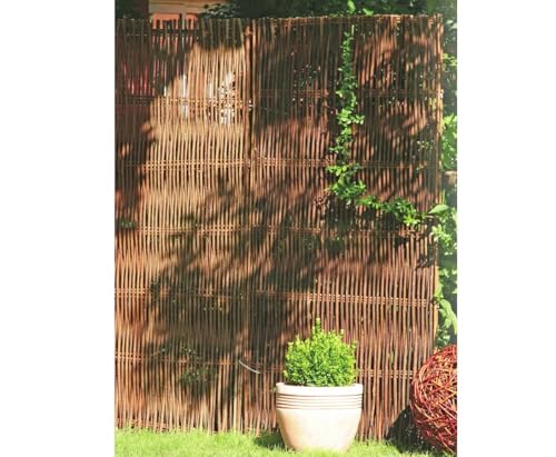 Sichtschutz Weide Natur Skandinavien mit Höhe 180cm x Breite 120cm von bambussi.com Sichtschutz Weide Natur Skandinavien mit Höhe 180cm x Breite 120cm von bambussi.com von bambussi