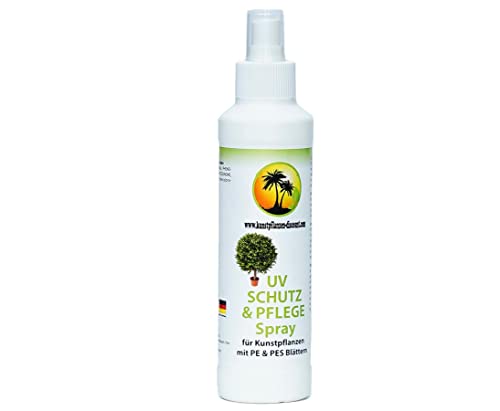 UV-Schutz-Spray 250ml Pflege Emulsion für Kunstpflanzen mit PE und PES Blättern von bambussi
