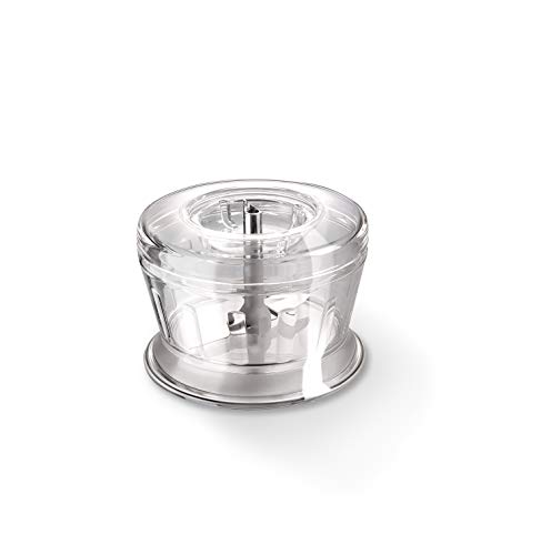bamix Zubehör Grinder für alle bamix Stabmixer mit weniger 250 Watt, Zerkleinerer-Aufsatz zum Mahlen, Zweiflügeliges Edelstahlmesser, Transparent bamix Zubehör Grinder für alle bamix Stabmixer mit weniger 250 Watt, Zerkleinerer-Aufsatz zum Mahlen, Zweiflügeliges Edelstahlmesser, Transparent von bamix
