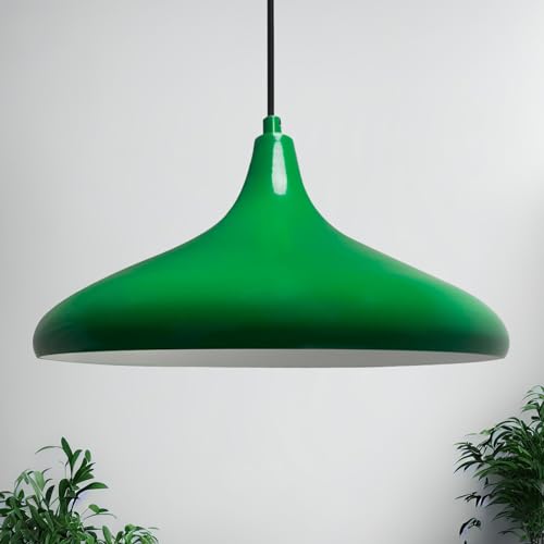 bamyum Champion Hängelampe Grün Metall Ø35 cm, Pendelleuchte Grün, Lampenschirm Esstisch Wohnzimmer Hängelampe Industrial Vintage, Pendelleuchte Esstisch, Küchenlampe Hängend, Hängeleuchte bamyum Champion Hängelampe Grün Metall Ø35 cm, Pendelleuchte Grün, Lampenschirm Esstisch Wohnzimmer Hängelampe Industrial Vintage, Pendelleuchte Esstisch, Küchenlampe Hängend, Hängeleuchte von bamyum