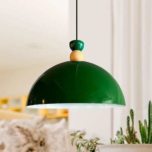 bamyum Yimpi Küchenlampe Hängend Vintage Ø30 cm, Lampenschirm Hängelampe Esstisch Wohnzimmer, Küchenlampe Hängend Grün, Hängelampe Küche, Pendelleuchte Wohnzimmer, Pendelleuchte Vintage Industrial bamyum Yimpi Küchenlampe Hängend Vintage Ø30 cm, Lampenschirm Hängelampe Esstisch Wohnzimmer, Küchenlampe Hängend Grün, Hängelampe Küche, Pendelleuchte Wohnzimmer, Pendelleuchte Vintage Industrial von bamyum