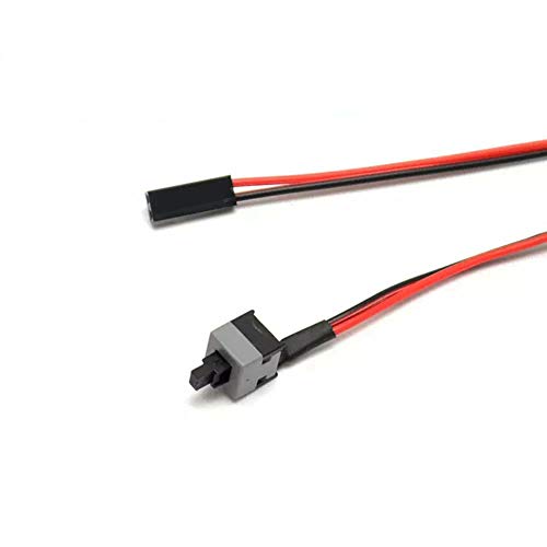 Weit Verbreitet für PC-Neustart, 2-poliger Jumper Plug-Play 50 cm PC-Netzschalter-Kabel-Ersatz von banapoy