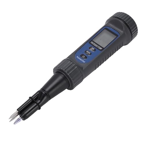 banapoy 4 in 1 PH -Messgerät, Hohe Genauigkeit von Lebensmitteln Digitaler PH -TDS ​​-TEMP -Tester, Lebensmittelqualitätstester EC -Messgerät für Würste, Käse, Obst, Heiße Saucen von banapoy