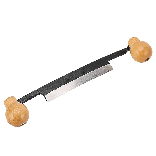 banapoy Draw Rasieren Messer, Gerade Draw Messer Rinde Peeler Wolfram Stahl Klinge Rinde Messer, Gerade Draw Rasieren Werkzeug Rasieren Messer, Holz Bearbeitung Entrinde Handwerkzeug von banapoy