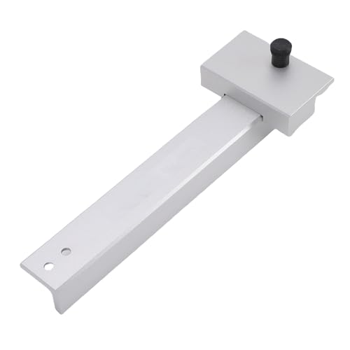 banapoy Einstellbarer Winkelmesser für Stichsägen (–60° bis 60°), 90-Grad-Winkelmesser mit Führungsschiene, Winkelmesser aus Aluminiumlegierung von banapoy
