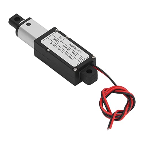 banapoy Mikroelektrischer Linearaktuator, 12V 15Mm Hub 150N Mini-Bewegungsaktuator, Geräuscharmer Kleiner Linearaktuator mit Hoher Geschwindigkeit für DIY-Roboter-Sofa-Massageliege (Keine Halterung) von banapoy