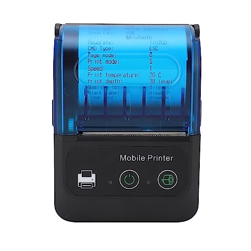 banapoy Thermodrucker, Kabellose BT-USB-Etikettenmaschine, Tragbarer Tintenlosdrucker, Versandetikettendrucker, Aufkleberdrucker, Unterstützt Android,IOS-System, für Kleine Unternehmen banapoy Thermodrucker, Kabellose BT-USB-Etikettenmaschine, Tragbarer Tintenlosdrucker, Versandetikettendrucker, Aufkleberdrucker, Unterstützt Android,IOS-System, für Kleine Unternehmen von banapoy