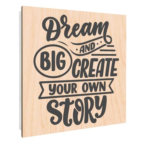 banjado Design Schlüsselkasten Holz für 50 Schlüssel - Schlüsselbox mit bedruckter Holzfront - Korpus weiß 30 x 30cm groß - Schlüsselaufbewahrung mit Motiv Dream Big 2 banjado Design Schlüsselkasten Holz für 50 Schlüssel - Schlüsselbox mit bedruckter Holzfront - Korpus weiß 30 x 30cm groß - Schlüsselaufbewahrung mit Motiv Dream Big 2 von banjado