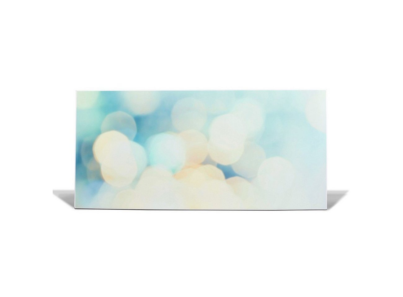 banjado Wandtafel Stahl Funkelnde Lichter, (inkl. 4 Magnete, Stahlmagnettafel) von banjado