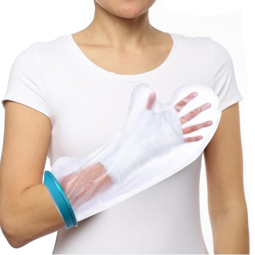 1 Stück Gipsschutz Wasserdicht Arm,Erwachsene Verbandschutz Arm Duschschutz,Medizinische Verbrauchsmaterialien Für Den Gipsschutz,Wiederverwendbar, Hält Wundauflagen An Den Armen Trocken, Unisex 1 Stück Gipsschutz Wasserdicht Arm,Erwachsene Verbandschutz Arm Duschschutz,Medizinische Verbrauchsmaterialien Für Den Gipsschutz,Wiederverwendbar, Hält Wundauflagen An Den Armen Trocken, Unisex von banjiabb