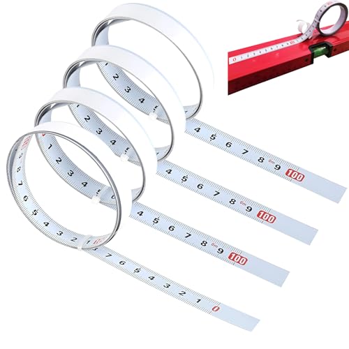 4 Stück Selbstklebendes Maßband,Maßband Selbstklebend,2x 1m Links Nach Rechts, 1x 1m Rechts Nach Links, 1x 2m Der Mitte Nach Links Nach Rechts,Fur Vermessung Vertikaler Objekte Wie Werkbänke 4 Stück Selbstklebendes Maßband,Maßband Selbstklebend,2x 1m Links Nach Rechts, 1x 1m Rechts Nach Links, 1x 2m Der Mitte Nach Links Nach Rechts,Fur Vermessung Vertikaler Objekte Wie Werkbänke von banjiabb