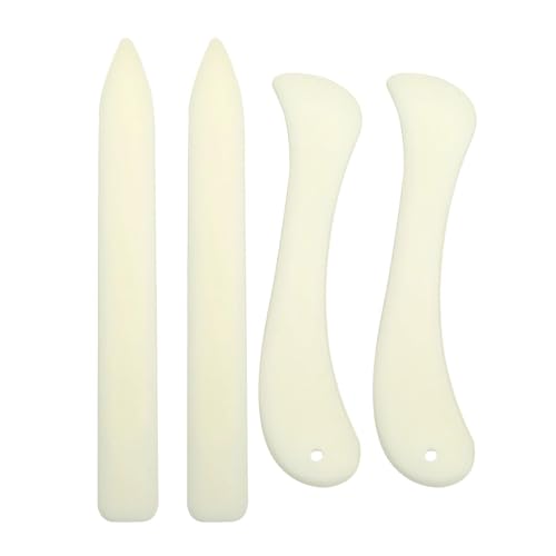 banjiabb 4 Stück Falzbein,Falzbein Für Papier,Falzbrett,Buchbinder Set,Papier Bonefolder,Papier Knochen Buchbinderei Falten Rillwerkzeug,Für Papierhandwerk Kartenherstellung Lederverarbeitung banjiabb 4 Stück Falzbein,Falzbein Für Papier,Falzbrett,Buchbinder Set,Papier Bonefolder,Papier Knochen Buchbinderei Falten Rillwerkzeug,Für Papierhandwerk Kartenherstellung Lederverarbeitung von banjiabb