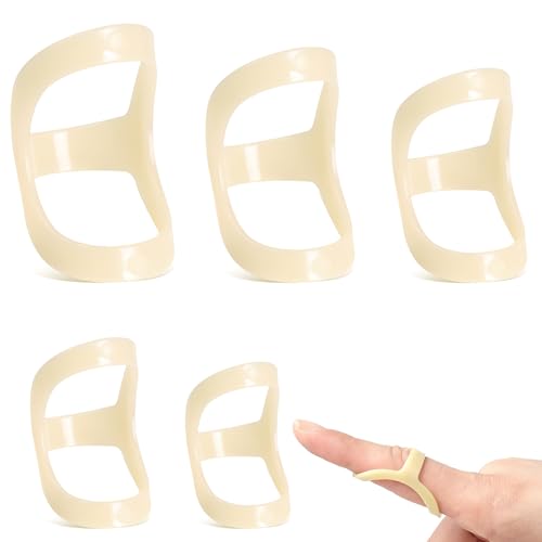 banjiabb 5 Stück Fingerschiene,Fingerschutz Ovale,Fingerschiene Kunststoff,Finger Schiene,Fingerstütze für Arthritis,Ovale Fingerschiene Kunststoff,Wasserdicht Mallet-Finger Splint für Schlegelfinge banjiabb 5 Stück Fingerschiene,Fingerschutz Ovale,Fingerschiene Kunststoff,Finger Schiene,Fingerstütze für Arthritis,Ovale Fingerschiene Kunststoff,Wasserdicht Mallet-Finger Splint für Schlegelfinge von banjiabb