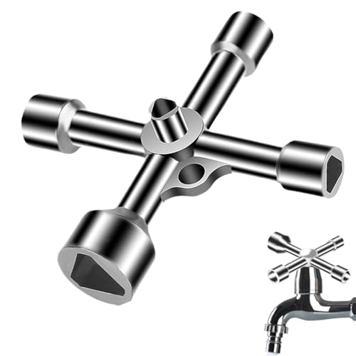 banjiabb Dreikantschlüssel,Dreikantschlüssel Mülltonne,4 Wege 5 Size Innenmaß 7mm/10mm/12mm/13mm/18mm Dreieck Schlüssel Fur Elektrokasten Gas Wasser Stromzähler Box Schrank,Schlüssel Dreikant banjiabb Dreikantschlüssel,Dreikantschlüssel Mülltonne,4 Wege 5 Size Innenmaß 7mm/10mm/12mm/13mm/18mm Dreieck Schlüssel Fur Elektrokasten Gas Wasser Stromzähler Box Schrank,Schlüssel Dreikant von banjiabb