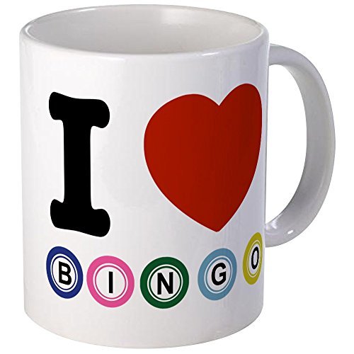 banytree Lustige Tasse I love Bingo Tasse, Kaffeebecher, Teetasse von banytree