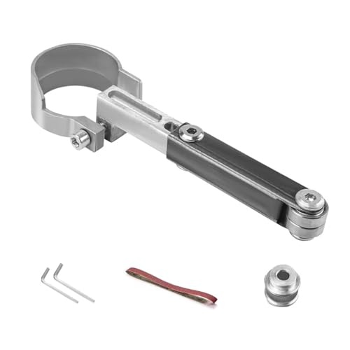 baojielai Winkelschleifer Adapter für Holzbearbeitungsschleifer mit doppelten Lagernuten und verstellbarem Schleifband baojielai Winkelschleifer Adapter für Holzbearbeitungsschleifer mit doppelten Lagernuten und verstellbarem Schleifband von baojielai