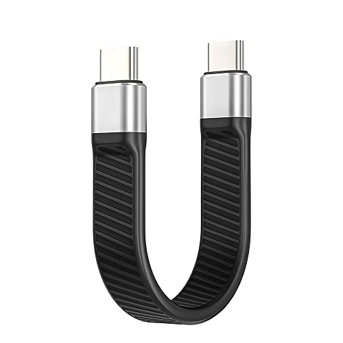 Kurzes USB C 3.1 Gen 2 Kabel unterstützt 100W Laden/10Gbps Datenübertragung/4K @ 60Hz Display, USB C Ladekabel kompatibel mit Android Samsung Galaxy 12cm Kurzes USB C 3.1 Gen 2 Kabel unterstützt 100W Laden/10Gbps Datenübertragung/4K @ 60Hz Display, USB C Ladekabel kompatibel mit Android Samsung Galaxy 12cm von baolongking