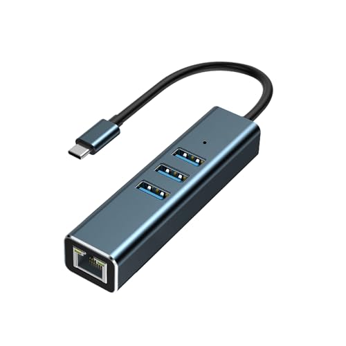 USB 3.0 auf Ethernet Adapter mit USB C auf RJ45 Gigabit LAN 1000 Mbps kabelgebundenes Netzwerk, Ethernet auf USB Type-C 1000Mbps Netzwerkadapter für Windows XP, Mac OS, Linux, VISTA 7 8 10 11 (4 in 1) USB 3.0 auf Ethernet Adapter mit USB C auf RJ45 Gigabit LAN 1000 Mbps kabelgebundenes Netzwerk, Ethernet auf USB Type-C 1000Mbps Netzwerkadapter für Windows XP, Mac OS, Linux, VISTA 7 8 10 11 (4 in 1) von baolongking