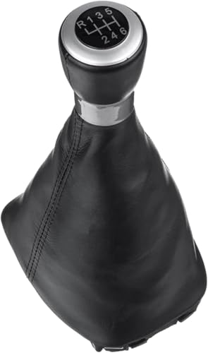Auto-Schaltknauf 6 für Geschwindigkeit Manuelle Gamasche Boot Cover Schalthebel für Sitz für Alhambra von baoquan