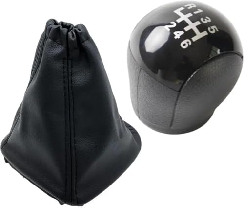 Auto-Schaltknauf Für Transit Van MK7 2006–2013 Auto 5 6 für Geschwindigkeit Schalthebel Schaltknauf Abdeckung(6 speed boot cover) von baoquan