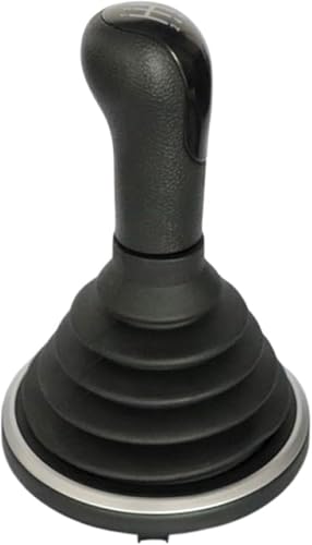baoquan Auto-Schaltknauf Auto Griff Schaltknauf Kopf Grip Hebel für ford für fiesta MK6 2002-2008 von baoquan
