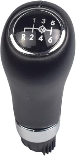 baoquan Auto-Schaltknauf Für Mercedes für Benz C/E/GLK 6 für Geschwindigkeit Gamasche Hebel Shifter Griff Stick(Black-6-upon) von baoquan