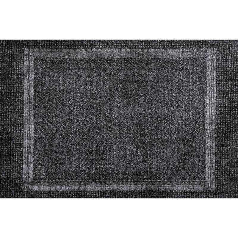 Barbara Becker Fußmatte 'BB Square' dark secret 50 x 70 cm von barbara becker