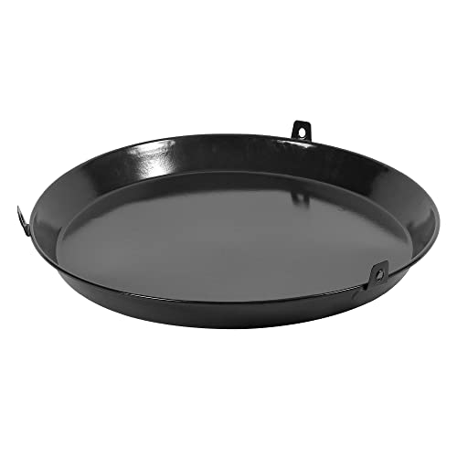 barbecook Junko Grillpfanne zum Befestigen am Schwenkgrill, schwarz, rund, 60 cm von barbecook