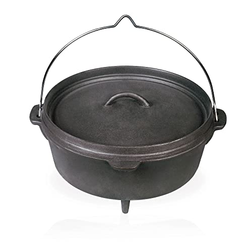 barbecook Kochtopf/Dutch Oven 9 L Grillzubehör, Black, Schwarz von barbecook