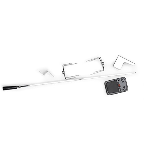 barbecook 223.6138.800 Rotisserie-Set für Gasgrill, silber von barbecook