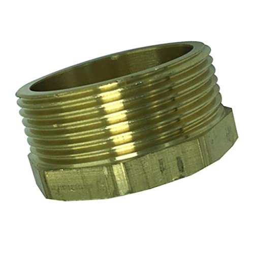 barenx DN40 Stecker auf DN15 DN20 DN25 Buchse Messing Befestigungsbuchse Adapter Stecker - DN40 x DN15 von barenx
