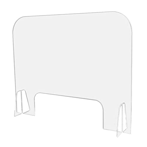 barenx Nagelstudio Niesschutz Acryl Trenngitter Schutztisch Arbeitsplatz Tisch - 40 x 50 cm 15,7 x 19,7 Zoll von barenx