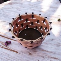 Körbchen Kartoffelkörbchen Dekokörbchen Hellbraun Ca. 8 X 4 cm 3 Stück Körbchen Kartoffelkörbchen Dekokörbchen Hellbraun Ca. 8 X 4 cm 3 Stück von bastelixEU