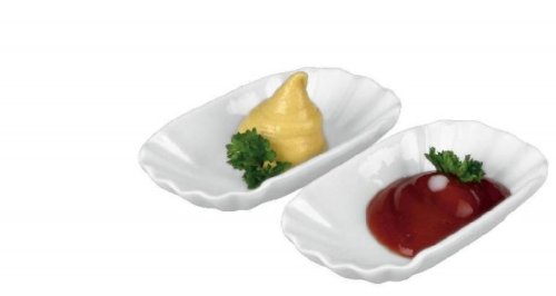 Mini-Schälchen "Pommes", Maße/Inhalt 8,6 x 4,8 x 1,7 cm/ 0,03 l Mini-Schälchen "Pommes", Maße/Inhalt 8,6 x 4,8 x 1,7 cm/ 0,03 l von BATANIA