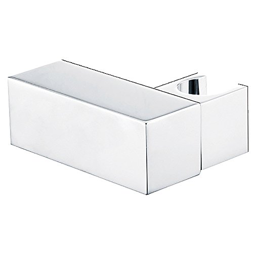 bath & more 150012434 Wandhalter Quadrat, massiv Messing beweglich, chrom von bath & more