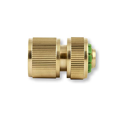 bath & more klick-Stecksystem Schlauchanschluss mit Stop 3/4", Messing, 150012996 von bath & more