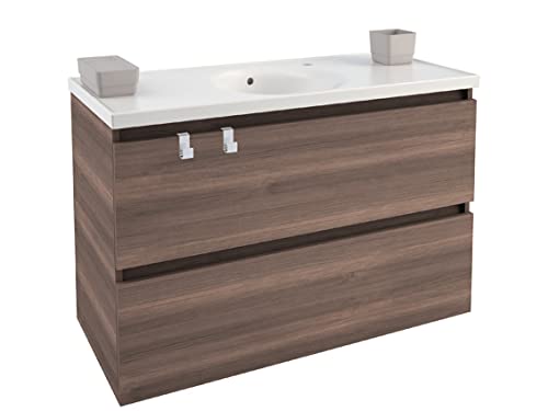 Bath + Waschtisch 2 Cajon/Es 100 x 45 x 69 cm mit Waschbecken Esche von bath