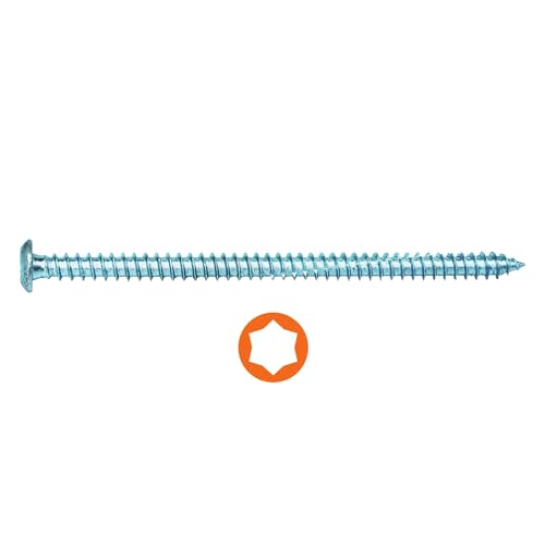 Fensterrahmenschraube FK T13,5 vz 7,5 x 252 mm/Pck a 100 Stück Fensterrahmenschraube FK T13,5 vz 7,5 x 252 mm/Pck a 100 Stück von bauCompany24