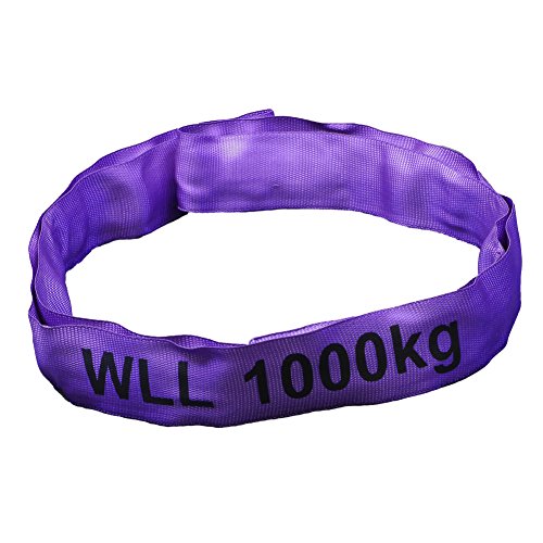 Rundschlinge violett, Tragkraft 1000 kg, 4,0 m von bauCompany24