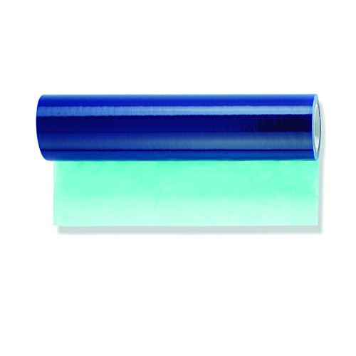 2x Glasschutzfolie blau selbstklebend 500mm x 100m Fenster Schutz Abdeck Folie von bauFIT