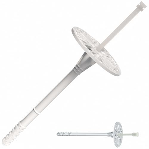 800 Dämmstoffhalter 8mm x 95m Fassadendämmung Dämmplatte EPS Dübel Tellerdübel von bauFIT