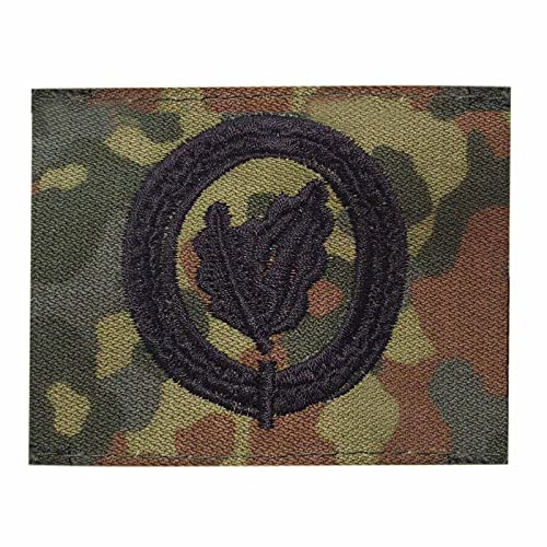 Stoff-Abzeichen Einzelkämpfer flecktarn/schwarz von baum-m gmbh