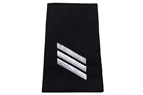 Rangschlaufen für Schulterklappen, Farbe:schwarz Hauptgefreiter von baum-m gmbh