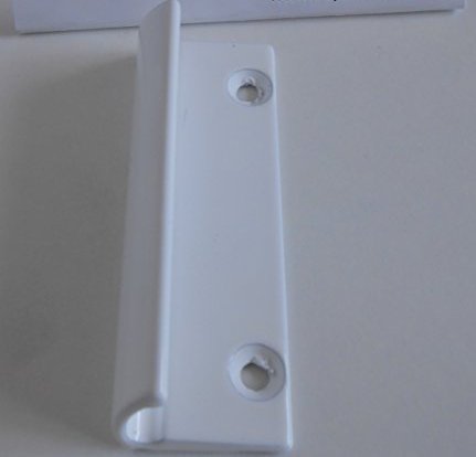 MACO Glasfalzgriff Balkontürgriff Ziehgriff für Terassentür Weiss Aluminium MACO Glasfalzgriff Balkontürgriff Ziehgriff für Terassentür Weiss Aluminium von baumarkt-bayram