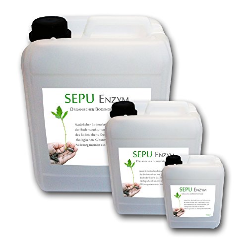Sepu Enzym 25L Effektive Mikroorganismen EM Bodenaktivator organischer pflanzlicher Dünger Bodendünger lebende Enzyme 25 Liter von baumgrün
