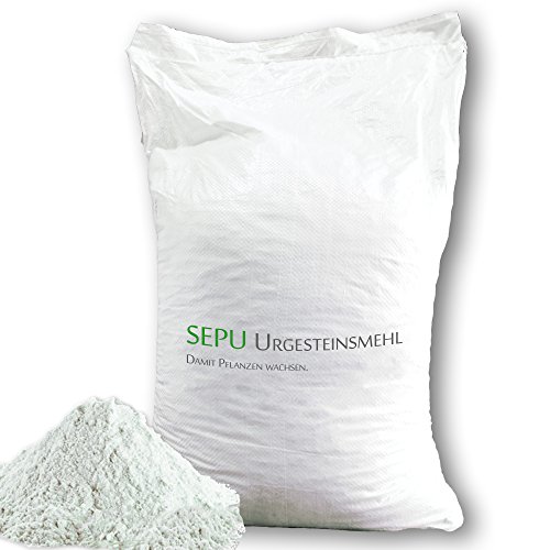 25kg Urgesteinsmehl Steinmehl Gesteinsmehl Natursteinmehl Universaldünger Bodenhilfsstoff Bodenaktivator Bodenverbesserer hochfein (25 kg) von baumgrün