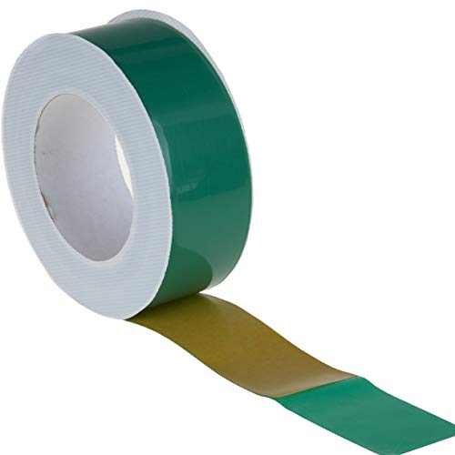 10x Dampfsperrklebeband grün 50mm x 25m - Hochleistungsklebeband für Dampfsperrfolie Dampfbremsfolie Dampfbremse Dampfsperre, universell einsetzbar von baupark24