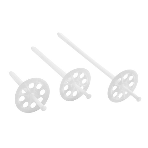 Dämmstoffhalter 10 x 90mm (200 Stk.) Dämmstoffdübel mit Kunststoffnagel gelocht, Tellerdübel für WDVS, VWS, EPS Dämmstoffhalter 10 x 90mm (200 Stk.) Dämmstoffdübel mit Kunststoffnagel gelocht, Tellerdübel für WDVS, VWS, EPS von Norjews
