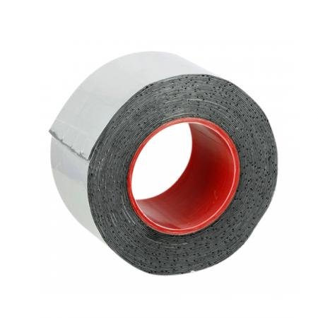 Alu- Butyl-Klebeband, 50mm x 10m - Aluminiumklebeband für Metalle, Kunststoffe, Ziegelwerk, Beton und Holz von baupark24