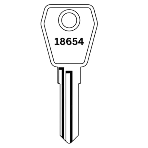 Ersatzschlüssel für Lowe & Fletcher (Code 18000 bis 19999) – LF Nachschlüssel für Möbel-, Spindschlösser und mehr – Schränke, Schubladen, Briefkästen und andere Schlösser mit der Nummer 18007 von bayesen